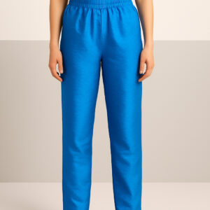 Electric Blue Satin Pants