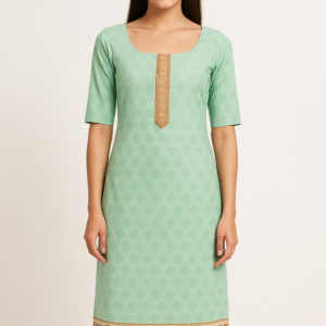 Mint Printed Kurti
