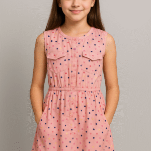 Pink Cotton Dress