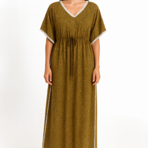 Olive Green with Lace