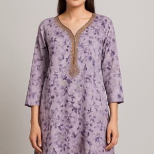 Lavender Kurta Set