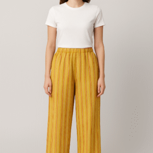 Yellow Striped Palazzo